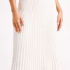 Twyla geplooide maxi-rok – ivoor Twyla geplooide maxi-rok – ivoor