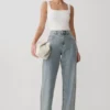 Tyla Diamante-Denim-spijkerbroek – Blauw/groen Tyla Diamante-Denim-spijkerbroek – Blauw/groen