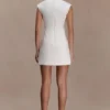 Victoria mini-jurk met uitsnijdingen – ivoor Victoria mini-jurk met uitsnijdingen – ivoor