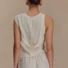 Violeta asymmetrische top – ivoor Violeta asymmetrische top – ivoor