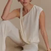 Violeta asymmetrische top – ivoor Violeta asymmetrische top – ivoor