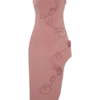 Virginia Suiting geborduurde midi-jurk – Burnt Rose Virginia Suiting geborduurde midi-jurk – Burnt Rose