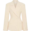 Wesley gestructureerde blazer – Buttercream Wesley gestructureerde blazer – Buttercream
