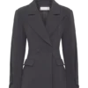 Wesley gestructureerde blazer – Charcoal Shadow Wesley gestructureerde blazer – Charcoal Shadow