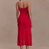 Willa gerimpelde midi-jurk van mesh – Ruby Willa gerimpelde midi-jurk van mesh – Ruby