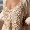 Willow Mother Of Pearl haltertop – Pearl Willow Mother Of Pearl haltertop – Pearl