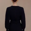 Xaden mini-jurk van wolmix – Zwart Xaden mini-jurk van wolmix – Zwart