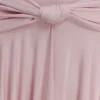 Zelda asymmetrische slinky midi-jurk – balletroze Zelda asymmetrische slinky midi-jurk – balletroze