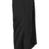 Zendaya zijden midirok – Zwart Zendaya zijden midirok – Zwart