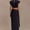 Zendaya zijden midirok – Zwart Zendaya zijden midirok – Zwart