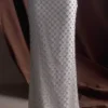 Zuri handgeborduurde maxi-rok – Zilver Zuri handgeborduurde maxi-rok – Zilver